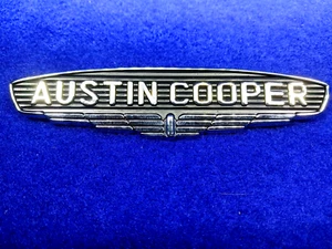 INSIGNIA DE CAPÓ MINI AUSTIN MK1 MINI COOPER & MINI COOPER S CLÁSICA - Imagen 1 de 6
