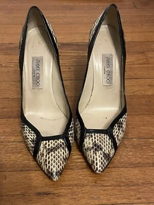 Snake Skin Jimmy Choo Pumps - 39 - Picture 1 of 10