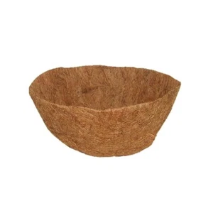 10" Round Coco Coir Liner For Plants Vegetables Basket Garden  - Picture 1 of 3