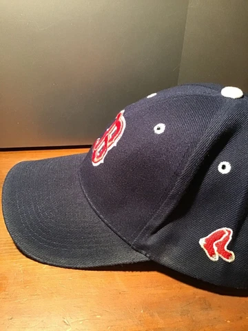 Boston Red Sox "B" logo Cap Blue with Red Socks on the side Cover