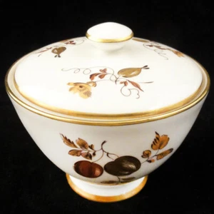 GOLDEN FRUIT by Royal Tuscan Covered Sugar Bowl made in England NEW NEVER USED - Picture 1 of 4
