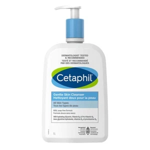 Cetaphil Gentle Skin Cleanser Face and Body For All Skin Types 1L 33.80 oz - Bild 1 von 3