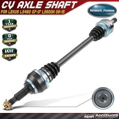 Conjunto de eje trasero derecho CV para Lexus LS460 2007-2017 LS600h 2008-2015 4,6 L 5,0 L Foto 1 de 4
