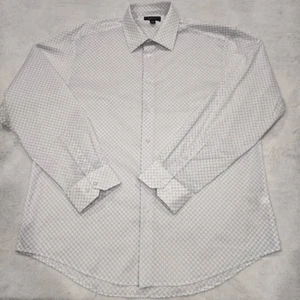 Alfani Herren weiß Regular Fit Langarm Hemd Größe Large 16-6,5x34/35 - Bild 1 von 12