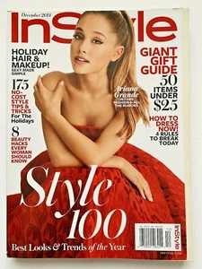 ARIANA GRANDE USA INSTYLE FASHION STYLE 100 MAGAZINE DECEMBER 2014 - Picture 1 of 4