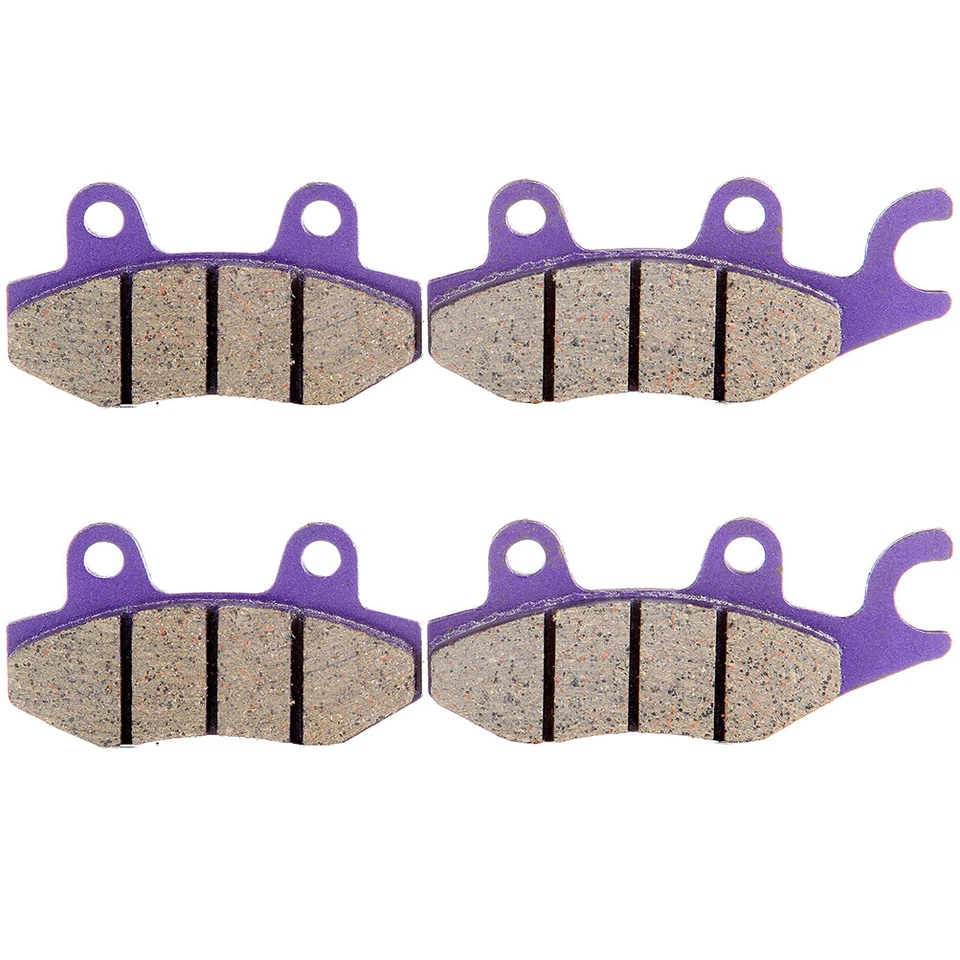 Front+Rear Carbon fiber Brake Pads For 2013 2014 2015 Kawasaki Ninja 300 EX300A - Изображение 1 из 4
