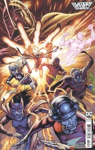 JUSTICE SOCIETY OF AMERICA #11 CUBIERTA D MARCO SANTUCCI VARIANTE DE CARTULINA EN MUY BUEN ESTADO/CASI NUEVO - Imagen 1 de 1