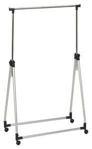 Rollgarderobe Kleiderwagen Garderobenwagen Kleiderständer höhenverstellbar - Bild 1 von 1