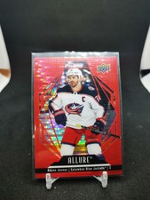 2022-23 Upper Deck Allure Red Rainbow #34 Boone Jenner - Columbus Blue Jackets