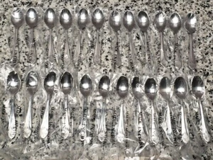 (24) Demitasse Kaffee Mokka Espressolöffel #MET14 18/0 Edelstahl - Metropolis  - Bild 1 von 7