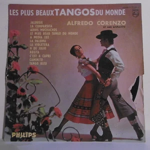 33 RPM Alfredo Corenzo Disk LP 12 " Plus Fine Tangos Du Monde - Philips 77.234 - Picture 1 of 3