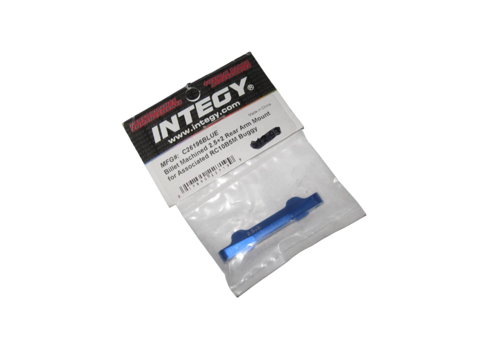 RC Integy Associated B5M Rear Arm Mount Aluminum Blue (1) C26196BLUE - Image 1 of 1