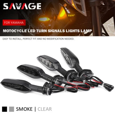 Lámpara de luces LED de señal de giro para YAMAHA YZF R6 YZFR1 YZF R25 YZF R15 V3 V4 YZFR3 Foto 1 de 4