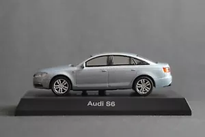 Kyosho Audi S6 1/64 Diecast bläulich silber 2016 - Bild 1 von 9