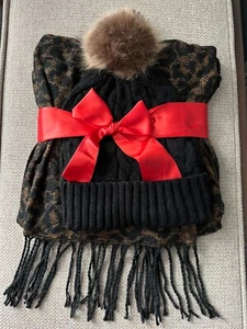 NEW 3 PIECE SET HAT, SCARF & FLEECE TECH TOUCH GLOVES - Picture 1 of 3