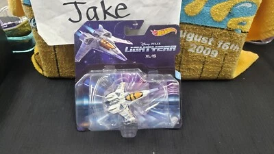 NIB 2021 XL-15 AIRPLANE SPACE SHIP DISNEY PIXAR LIGHT YEAR HOT WHEELS HGV98 - Image 1 of 4