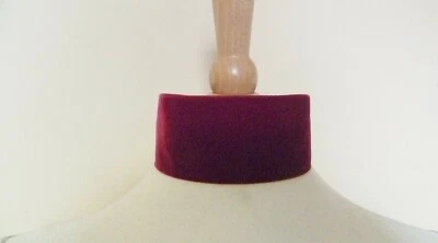 Plain Red Velvet Choker, 2" wide Ribbon  Pick your neck size  — 第 1/2 张图片