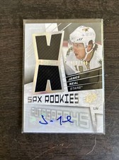 James Neal 2008-09 SPx Rookies #156 Patch Auto 410/999 Dallas Stars