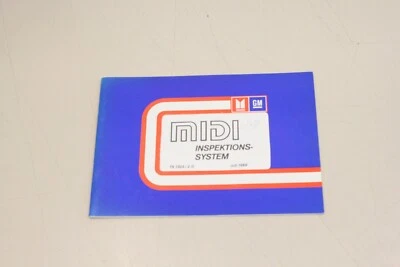 OPEL Isuzu MIDI Scheckheft Service Heft Inspektions system TS1303/2D OVP - Bild 1 von 2
