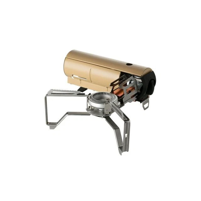 Snow Peak - Home & Camp Burner GS-600BK-US, Lightweight and Compact for Camping - Khaki