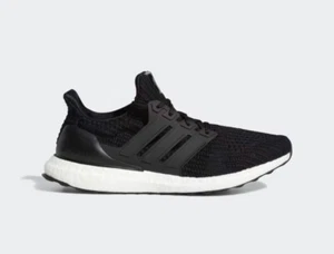 ADIDAS Ultraboost 4.0 DNA Shoes Runners Core Black White Mens Size US 10 NEW ✅ - Picture 1 of 13