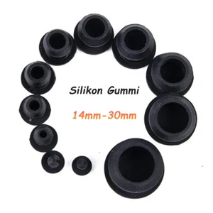 Abdeckstopfen Lochkappen Endkappen Silikon Gummi Dichtung Stopfen 14-30mm - Picture 1 of 4