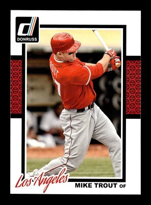 2014 Donruss Baseball #112 Mike Trout Los Angeles Angels - Image 1 of 2