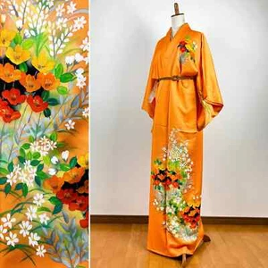 【Come nuovo】 kimono antico, kimono giapponese, corda kimono, kimono, - Foto 1 di 10