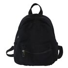 Unisex Canvas Backpack Solid Color Mini Backpack School Backpack  Teenage