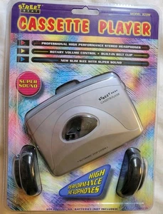 Lecteur cassette portable "Street Beat" avec casque modèle 1999 820M - Photo 1/3