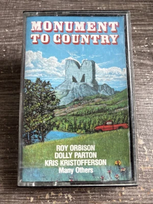 New Monument to Country Dolly Parton Roy Orbison Cassette. Combine Shipping ￼￼ - Image 1 of 3