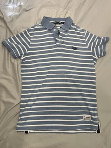 Polo uomo Superdry Summer Blues - taglia M - blu/bianco a righe - usata - Foto 1 di 7