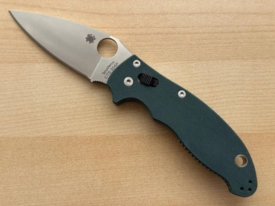 BRAND NEW SPYDERCO MANIX 2 KNIFEWORKS EXCLUSIVE CTS 204P GREEN G10 FREE SHIPPING - Image 1 of 4