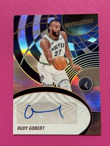 2024-25 Panini Revolution Basketball Ruby Gobert Infinite Auto /25 - Imagen 1 de 2