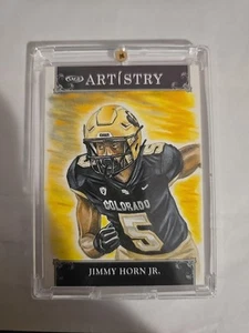 2024 Sage Artistry Sketch Art 1/1 Jimmy Horn Jr Hand Drawn 1 Of 1 - Bild 1 von 8