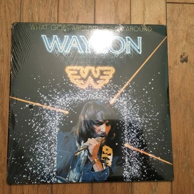 Waylon Jennings - What Goes Around Comes Around - AHL1-3493 - LP - Image 1 of 4