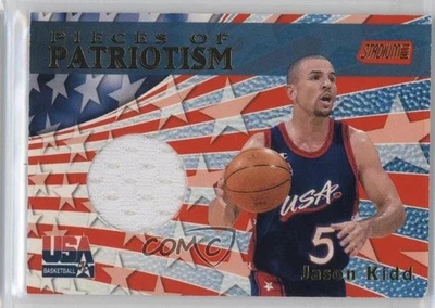 1999-00 Topps Stadium Club Piezas de Patriotismo Jason Kidd #P7 Salón de la fama Foto 1 de 2