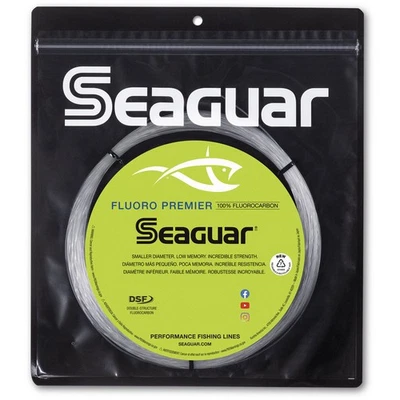 SEAGUAR Big Game Fluoro Premier 130lb 25yd Fluorocarbon Leader (130FP25) - Image 1 of 4