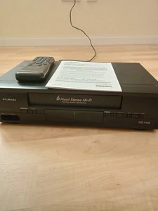 FUNAI Videoregistratore a Cassette, 6 Testine Stereo Hi-Fi, VHS - Foto 1 di 4