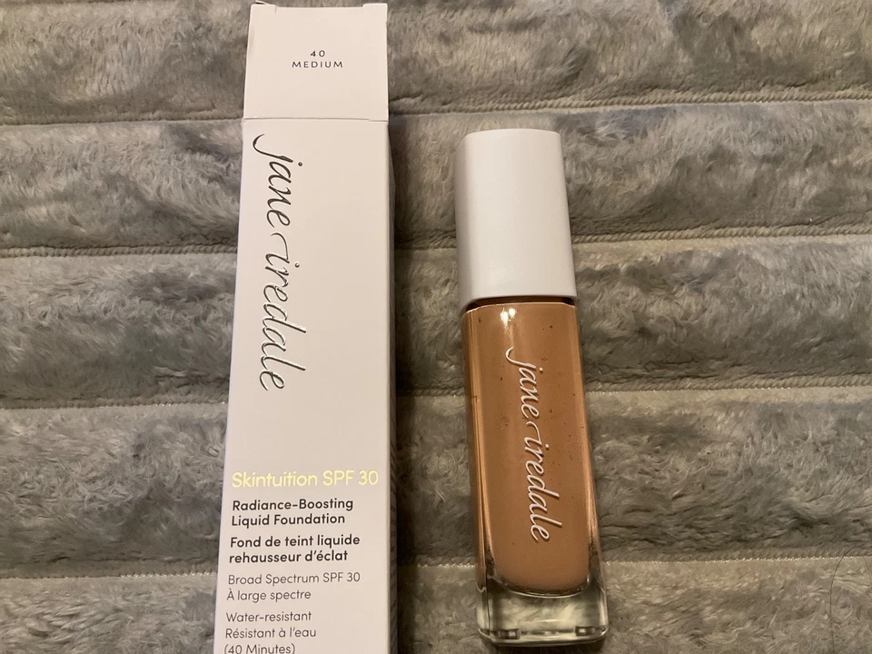 Jane Iredale Skintuition SPF30 30 ml 1 oz - 40 mediano NUEVO Foto 1 de 1