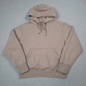Rag & Bone Hoodie Women Small Beige Cotton Athletic Athleisure New York Designer - Picture 1 of 9
