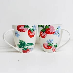 Cath Kidston Queens große Crush Becher Erdbeere x 2 - Bild 1 von 6