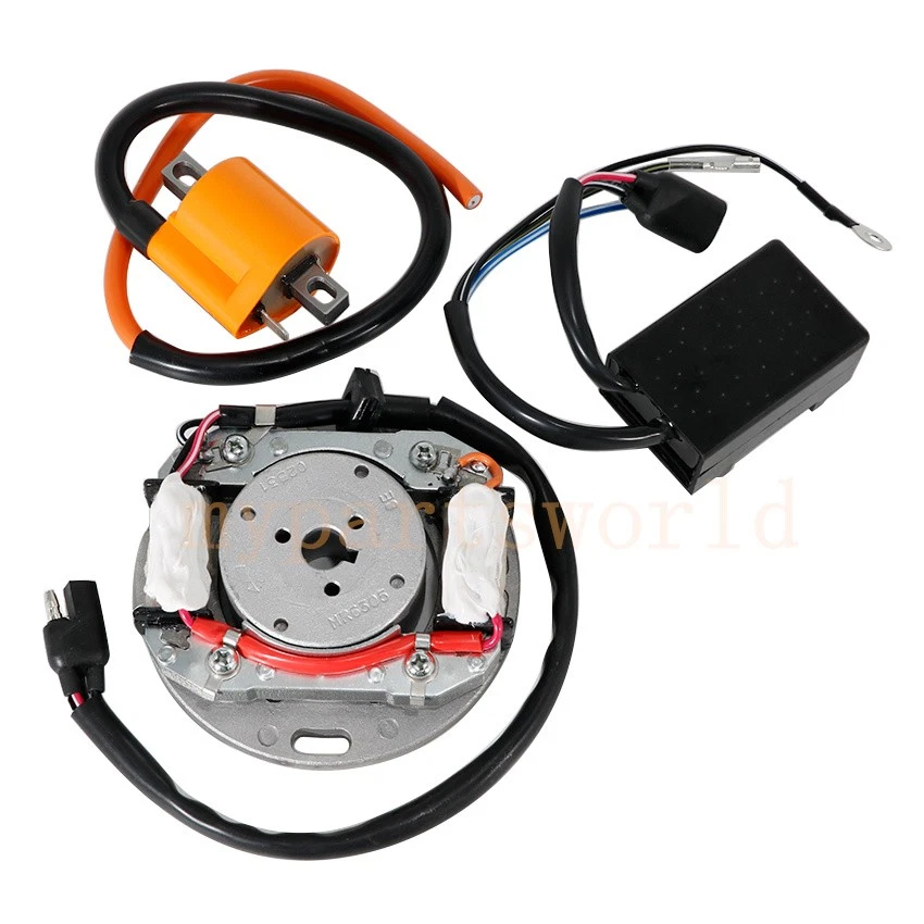 Stator/CDI/Coil Kit for Suzuki RM400 RM500 RM80 RM85 RM125 TM125 RM250 RM370 - Imagem 1 de 4