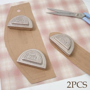 2x Iron Pattern Weights Fabric Pattern Weights for Drawing Crafts Cutting - Picture 1 of 7