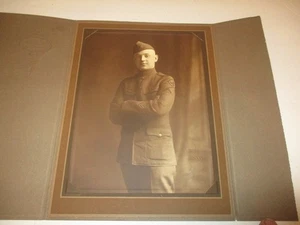 Murillo of St. Louis cabinet card photo (8 by 10) Army serviceman in uniform - Picture 1 of 2