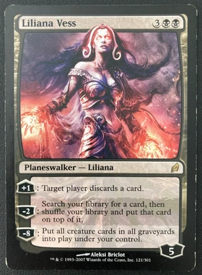 MTG Liliana Vess - Lorwyn - Magic The Gathering Card MP Moderately Played - Image 1 of 2