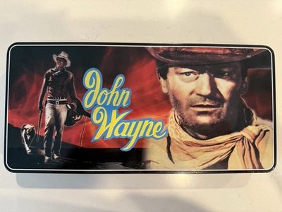 全新带盒 John Wayne 4 件套口袋刀和钥匙扣 锡收藏品 — 第 1/4 张图片