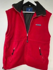 Rote Fleece-Weste, Blue Water, Gr. 38/40 - Bild 1 von 2