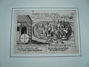 Smolensk, anno 1678, Meisner/Kieser, Copperengraving, behind Passepartout - Picture 1 of 2