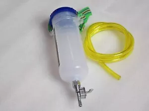 Auxiliary Fuel Tank Fuel Balancing Tool For Bikes & Scooters Carburettor 300 ml - Picture 1 of 3